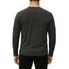 image:imageMens Long Sleeve Tee Shirts  Casual Tipping Crew Neck Raglan TShirtsCharcoal  Mens Black Piping Raglan Shirt