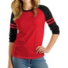 image:imageRaglan Shirt Women Three Quarter Sleeves Baseball TopsPack of 3  Set42 Womens Raglan Shirt