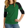 image:imageRaglan Shirt Women Three Quarter Sleeves Baseball TopsPack of 3  Set42 Womens Raglan Shirt