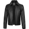 image:imageCafe Racer Cowhide Leather Jacket Men Moto Biker Style For Casual FashionEarl Black