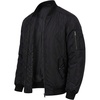image:imageDecrum Black Mens Polyester Bomber Jackets Casual StyleBlack