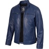 image:imageDecrum Cafe Racer Real Lambskin Leather Jackets For Men Motorcyle StyleBlue