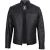 image:imageDecrum Cafe Racer Real Lambskin Leather Jackets For Men Motorcyle StyleMatte Black