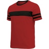 Red - 3 Striped Short Sleeve