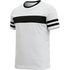 White - 3 Striped Short Sleeve