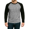 Melange Grey Black