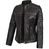 image:imageDecrum Real Lambskin Cafe Racer Leather Jackets For Women Biker StyleDark Brown Ruboff