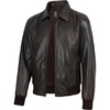 image:imageDecrum Real Lambskin Leather Bomber Jacket Men Classic Casual OuterwearVintage Brown