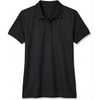 image:imageDecrum Womens Polo Shirts Short Sleeve Casual Office Fashion Collared TeeBlack Womens Rib Polo Shirt
