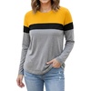 Yellow Black Heather Gray