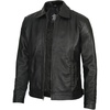 image:imageMens Leather Jacket  Real Lambskin Vintage Style Leather Jackets For MenBlack