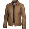 image:imageMens Leather Jacket  Real Lambskin Vintage Style Leather Jackets For MenYellow Wax