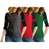 Pack of 3 - Set42 Womens Raglan Shirt