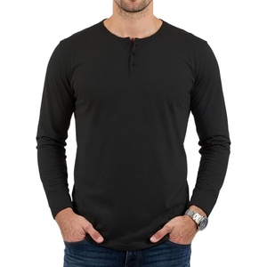 image:imageDecrum Henley Shirts for Men  Casual Fashion Mens Long Sleeve Tee ShirtsBlack
