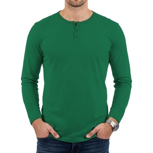 image:imageDecrum Henley Shirts for Men  Casual Fashion Mens Long Sleeve Tee ShirtsGreen