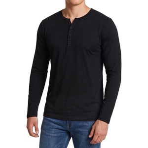 image:imageDecrum Henley Shirts for Men Trendy Casual Fashion Mens Long Sleeve ShirtBlack