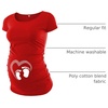 image:imagePack of 03 Maternity Shirts for Women Multipack Graphic Pregancy Tees amp TopSet 1