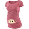 image:imagePack of 03 Maternity Shirts for Women Multipack Graphic Pregancy Tees amp TopSet 45