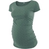 image:imageDecrum Maternity Shirts for Women  Soft Side Ruched Womens Pregnancy TopsGreen