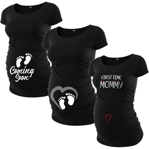 image:imagePack of 03 Maternity Shirts for Women Multipack Graphic Pregancy Tees amp TopSet 20