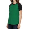 image:imageDecrum Raglan Shirt Women  Short Sleeve Casual Womens Baseball Tee ShirtsGreen  Black