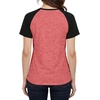 image:imageDecrum Raglan Shirt Women  Short Sleeve Casual Womens Baseball Tee ShirtsPink  Black