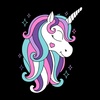image:imageDecrum Unicorn Shirts for Women  Cute Graphic Unicorn Tees amp TopsBlack  Shy Unicorn