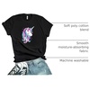 image:imageDecrum Unicorn Shirts for Women  Cute Graphic Unicorn Tees amp TopsBlack  Shy Unicorn