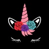 image:imageDecrum Unicorn Shirts for Women  Cute Graphic Unicorn Tees amp TopsBlack  Unicorn Shirt