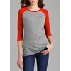 image:imagePack Of 3 Raglan Shirt Women 34 Sleeves Crew Neck Multipack Baseball TeesPack of 3  Set12