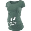 image:imageMaternity Shirts for Women Short Sleeve Funny Graphic Pregnancy Tops TeesGreen