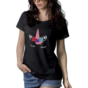 image:imageDecrum Unicorn Shirts for Women  Cute Graphic Unicorn Tees amp TopsBlack  Unicorn Shirt