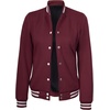 image:imageDecrum Bomber Varsity Jacket Women  High School Letterman Baseball JacketsMaroon