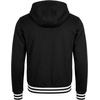 image:imageDecrum Mens Letterman Bomber Hooded Varsity JacketsBlack