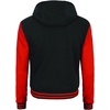 image:imageDecrum Mens Letterman Bomber Hooded Varsity JacketsBlack Red
