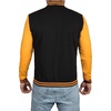 image:imageDecrum Varsity Jacket Men  Casual High School Zipper Baseball Letterman Style Mens Bomber JacketsBlack Yellow