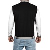 image:imageDecrum Varsity Jacket Men  Letterman Bomber Style Mens Baseball JacketsBlack White