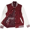 image:imageDecrum Varsity Jacket Men  Letterman Bomber Style Mens Baseball JacketsMaroon White
