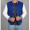 image:imageDecrum Varsity Jacket Men  Letterman Bomber Style Mens Baseball JacketsRoyal Blue White