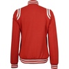 image:imageVarsity Jacket Women Bomber Shoulder Detailing Baseball Letterman JacketsRed