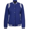 image:imageVarsity Jacket Women Bomber Shoulder Detailing Baseball Letterman JacketsRoyal Blue