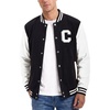 Black & White - Chenille Letter C