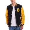 Black & Yellow - Chenille Letter B