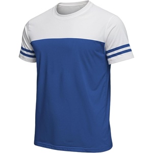 image:imageDecrum Mens Short Sleeve Crew Neck Striped T ShirtsDenim Blue  2 Stripes Short Sleeve