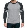 image:imageDecrum Mens Crewneck Raglan Baseball Shirt  Soft Sports Style Casual Long Sleeve Shirts for MenPack of 3  Set 60 Mens Striped Raglan Shirt