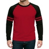 image:imageDecrum Mens Crewneck Raglan Baseball Shirt  Soft Sports Style Casual Long Sleeve Shirts for MenPack of 3  Set 60 Mens Striped Raglan Shirt