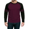 image:imageDecrum Mens Crewneck Raglan Baseball Shirt  Soft Sports Style Casual Long Sleeve Shirts for MenPack of 3  Set 60 Mens Striped Raglan Shirt
