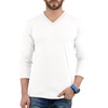 image:imageMultipack VNeck Long Sleeve TShirts  Full Sleeve Pack Of Tees For MenPack of 3  Lgs Set 39 Vneck Shirt Mens