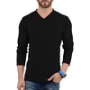 image:imageMultipack VNeck Long Sleeve TShirts  Full Sleeve Pack Of Tees For MenPack of 3  Lgs Set 40 Vneck Shirt Mens