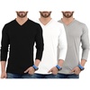 Pack of 3 - Lgs Set 39 V-neck Shirt Mens